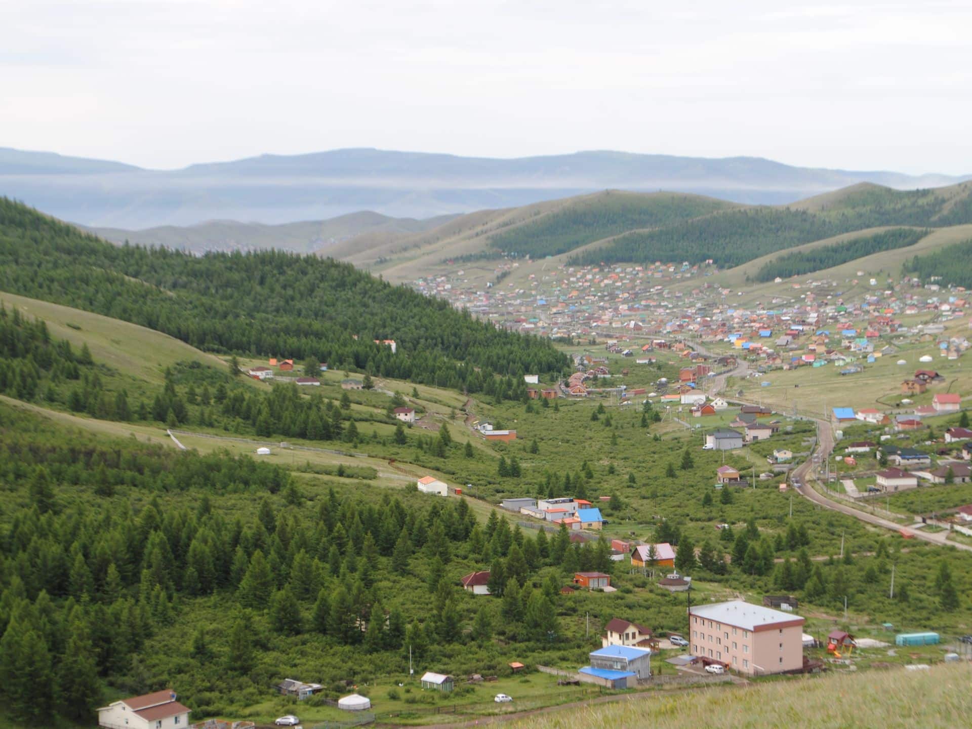 Mongolian Hillscape